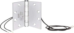 SDC - 4-1/2" Long x 4-1/2" Wide Steel Full Mortise Hinge - 2 Knuckles - USA Tool & Supply
