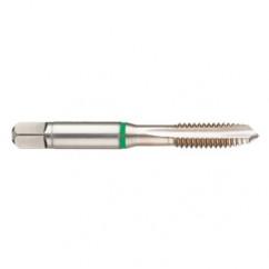 M20x2.5 6H 4-Flute Cobalt Green Ring Spiral Point Plug Tap-Bright - USA Tool & Supply