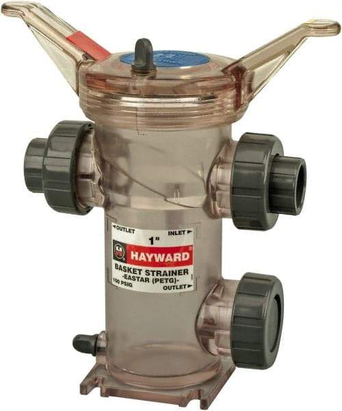 Hayward - 1-1/2" Hose, Simplex Basket Strainer - Eastar - USA Tool & Supply
