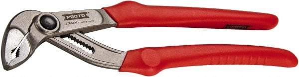 Proto - 12-19/32" OAL, 1-59/64" Max Capacity, 73mm Jaw Length, 12 Position Tongue & Groove Pliers - Slim Head - USA Tool & Supply