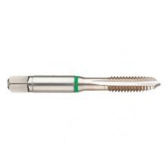 1-1/8-7 2B -Flute Cobalt Green Ring Spiral Point Plug Tap-Bright - USA Tool & Supply
