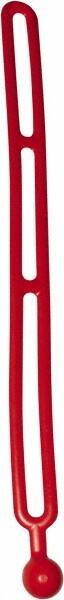 NoMarr - Light Duty Tie Down with Ball End - 16" OAL, Red - USA Tool & Supply