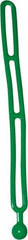 NoMarr - Light Duty Tie Down with Ball End - 16" OAL, Green - USA Tool & Supply