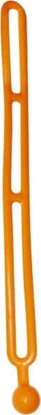 NoMarr - Light Duty Tie Down with Ball End - 16" OAL, Orange - USA Tool & Supply