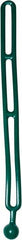 NoMarr - Light Duty Tie Down with Ball End - 16" OAL, Hunter Green - USA Tool & Supply