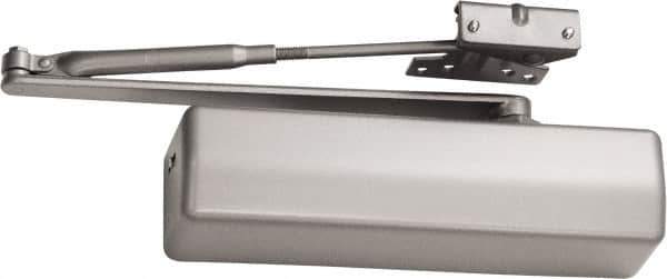 Corbin Russwin - Non-Handed Door Closer Manual Damper - Aluminum (Satin) Finish, Non-Handed - USA Tool & Supply