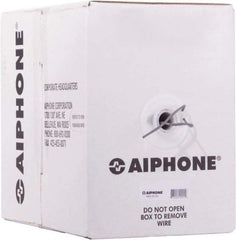 Aiphone - 22 AWG, 12 Wire, 500' OAL Shielded Automation & Communication Cable - PVC Insulation, 0.0253" OD - USA Tool & Supply