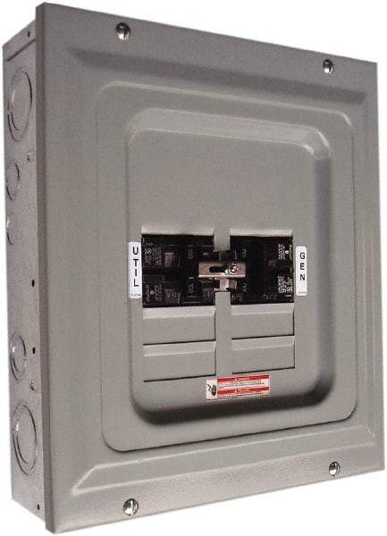 Generac Power - 100 Amp, Power Generator Transfer Switch - For Use with Portable Generator - USA Tool & Supply