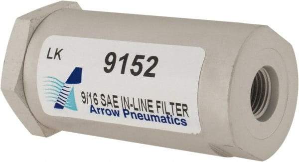 Made in USA - Filter Elements & Assemblies Filter Type: Inline Media Type: Sintered Bronze - USA Tool & Supply