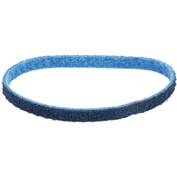 Dynabrade - 1/4" Wide x 24" OAL, Aluminum Oxide Abrasive Belt - Aluminum Oxide, Very Fine, Nonwoven, Cloth Backing, Wet/Dry - USA Tool & Supply