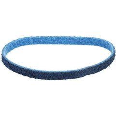 Dynabrade - 1/2" Wide x 12" OAL, Aluminum Oxide Abrasive Belt - Aluminum Oxide, Very Fine, Nonwoven, Cloth Backing, Wet/Dry - USA Tool & Supply