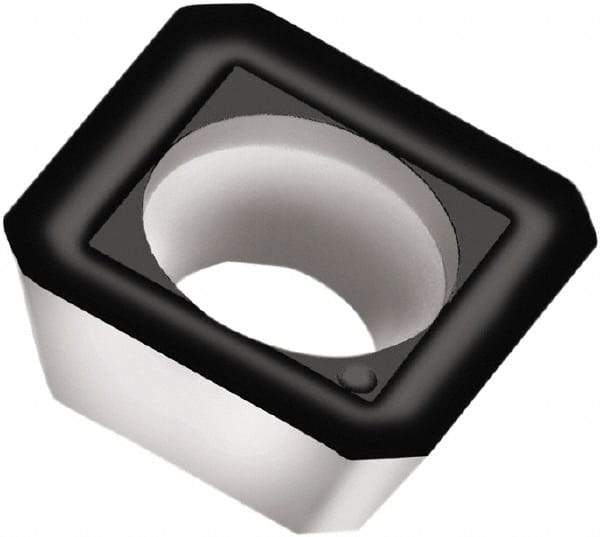 Walter - SDMT09T308 D57 Grade WKP35S Carbide Milling Insert - TiAlN/Al2O3 Finish, 0.156" Thick, 3/8" Inscribed Circle, 0.79mm Corner Radius - USA Tool & Supply