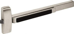 Sargent - 2' 9" to 3' Door Width Rim Exit Device - Satin Stainless Steel Finish - USA Tool & Supply