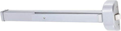 Arrow Lock - 3' to 4' Door Width Rim Exit Device - Aluminum Finish - USA Tool & Supply