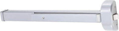 Arrow Lock - 2' 8" to 3' Door Width Rim Exit Device - Aluminum Finish - USA Tool & Supply