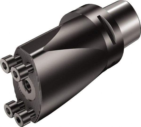 Sandvik Coromant - 73mm Max Drill Depth, 4xD, 17.5mm Diam, Indexable Insert Drill - 2 Inserts, C4 Modular Connection Shank - USA Tool & Supply