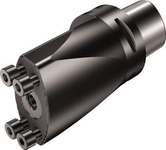 Sandvik Coromant - 73mm Max Drill Depth, 4xD, 17.5mm Diam, Indexable Insert Drill - 2 Inserts, C4 Modular Connection Shank - USA Tool & Supply