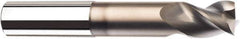 SGS - 1", 3 Flute, Single End, Solid Carbide, 0.03" Corner Radius End Mill - 5" OAL, 38° Helix, Right Hand Flute, 1-1/4" LOC, Right Hand Cut - USA Tool & Supply