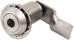 Made in USA - 2.1" Long x 1.14" Wide x 1/4" High, Compression Latch - 316 Stainless Steel, with Stainless Steel Finish - USA Tool & Supply