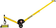 Mag-Mate - 400 Lb Load Capacity, Lift Magnet Dolly - 10" High x 41" Long x 13" Wide, 2 Poles - USA Tool & Supply