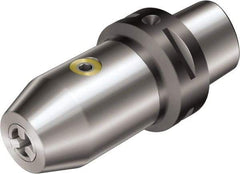 Sandvik Coromant - C4;8 - 1 System Size, Modular Tool Holding System Adapter - 77mm Projection, 24.1mm Body Diam, 101mm OAL, Through Coolant - Exact Industrial Supply