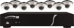 Speco - Security Camera Recorders Type: 8 Channel Plug & Play Network Video Recorder and IP Camera Kit Hard Drive Size: 2 TB - USA Tool & Supply