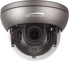 Speco - Indoor and Outdoor Variable Focal Lens Dome Camera - 2.8-12mm Lens, 700 Resolution Line, 5.12 Inch Diameter, 3.94 Inch High, Color Image - USA Tool & Supply