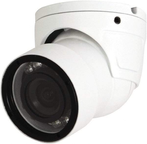 Speco - Indoor and Outdoor Infrared Turret Camera - 2.8-12mm Lens, 700 Resolution Line, 2.09 Inch Diameter, 1.49 Inch High, Color Image - USA Tool & Supply