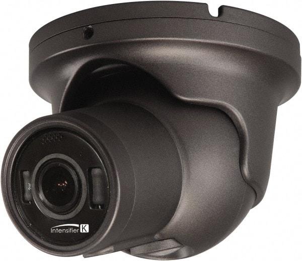 Speco - Indoor and Outdoor Variable Focal Lens Turret Camera - 2.9mm Lens, 1,000 Resolution Line, 3.8 Inch Diameter, 4.65 Inch High, Color Image - USA Tool & Supply