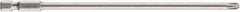 DeWALT - #2, Collated Phillips Hex Inch Screwdriver Bit - 1/4" Drive, 6" OAL - USA Tool & Supply