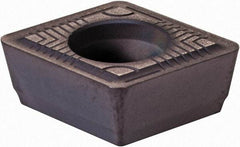 Hertel - HPMT125812 GP Grade HP130D Carbide Indexable Drill Insert - TiAlN/AlCrN Finish, Diamond, 0.4882" Inscribed Circle - USA Tool & Supply