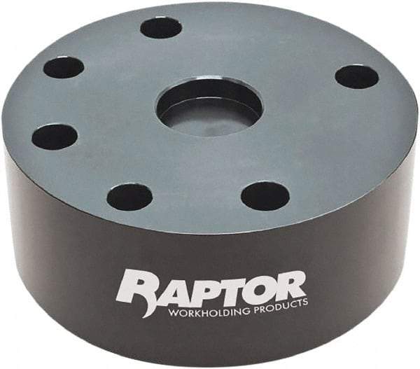 Raptor Workholding - 2" Jaw Width, 2" High Riser - For Use with 4 & 5 Axis Workholding Systems - USA Tool & Supply