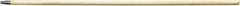 Premier Paint Roller - 5' Long Paint Roller Extension Pole - Wood - USA Tool & Supply