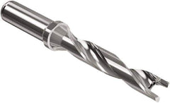 Seco - Crownloc Plus Series, 19 Head Connection, 5xD, 20mm Shank Diam, Drill Body - 132mm Body to Flange Length, SD405 Toolholder, 19mm Nose Diam, 113mm Flute Length - USA Tool & Supply