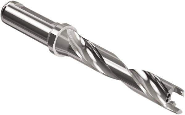 Seco - Crownloc Plus Series, 17 Head Connection, 5xD, 3/4" Shank Diam, Drill Body - 118.6mm Body to Flange Length, SD405 Toolholder, 17mm Nose Diam, 4" Flute Length - USA Tool & Supply