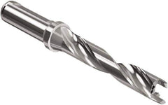 Seco - Crownloc Plus Series, 17 Head Connection, 5xD, 3/4" Shank Diam, Drill Body - 118.6mm Body to Flange Length, SD405 Toolholder, 17mm Nose Diam, 4" Flute Length - USA Tool & Supply
