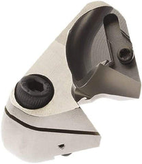 Seco - Series Crownloc Plus, 15mm ID, 40mm Overall Diam, 20mm OAL Drilling Chamfer Ring - VCGX090202 Insert, 45° Chamfer, 2 Inserts - USA Tool & Supply