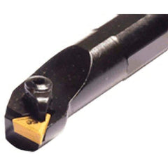 Iscar - 0.945" Min Bore Diam, 10" OAL, 3/4" Shank Diam, S-CTFPR Indexable Boring Bar - TP.. 32.. Insert, Clamp Holding Method - USA Tool & Supply