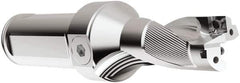 Seco - 53.85mm Max Drill Depth, 2xD, 26.97mm Diam, Indexable Insert Drill - 2 Inserts, 1-1/4" Shank Diam, Straight Shank - USA Tool & Supply