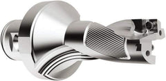 Seco - 88mm Max Drill Depth, 2xD, 44mm Diam, Indexable Insert Drill - 2 Inserts, 28mm Shank Diam, ABS 50 Modular Connection Shank - USA Tool & Supply