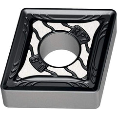Walter - CNMG RP7 Grade WPP10S Turning Insert - TiCN+Al2O3+(TiCN) Finish, 80° Rhombic, 12.7mm Inscr Circle, 4.76mm Thick, 1.2mm Corner Radius - USA Tool & Supply