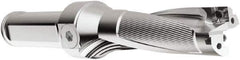 Seco - 74.93mm Max Drill Depth, 3xD, 24.99mm Diam, Indexable Insert Drill - 2 Inserts, 1-1/4" Shank Diam, Straight Shank - USA Tool & Supply