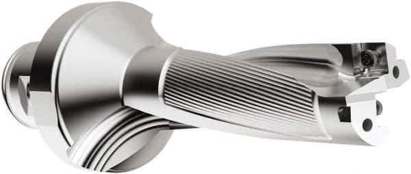 Seco - 86mm Max Drill Depth, 3xD, 28.59mm Diam, Indexable Insert Drill - 2 Inserts, 28mm Shank Diam, Straight Shank - USA Tool & Supply