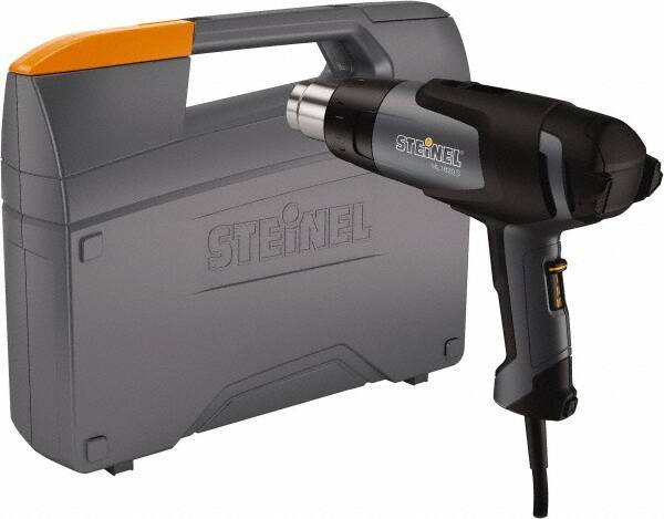 Steinel - 120 to 1,100°F Heat Setting, 4 to 13 CFM Air Flow, Heat Gun - 120 Volts, 12 Amps, 1,400 Watts, 6' Cord Length - USA Tool & Supply