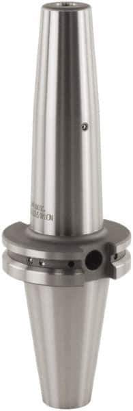 Lyndex - 1/2" Hole Diam, CAT40 Taper Shank Shrink Fit Tool Holder & Adapter - 5.12" Projection, 0.94" Nose Diam, Through Coolant - Exact Industrial Supply