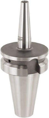 Lyndex - 1/8" Hole Diam, BT40 Taper Shank Shrink Fit Tool Holder & Adapter - 3.54" Projection, 0.39" Nose Diam, Through Coolant - Exact Industrial Supply