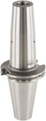 Lyndex - 1-1/4" Hole Diam, CAT50 Taper Shank Shrink Fit Tool Holder & Adapter - 5.12" Projection, 1.73" Nose Diam, Through Coolant - Exact Industrial Supply