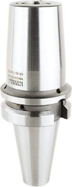 Lyndex - 0.3937" Hole Diam, BT40 Taper Shank Shrink Fit Tool Holder & Adapter - 3.5433" Projection, 0.9449" Nose Diam, Through Coolant - Exact Industrial Supply