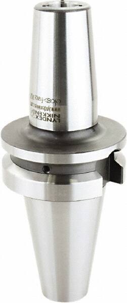 Lyndex - 1/4" Hole Diam, BT30 Taper Shank Shrink Fit Tool Holder & Adapter - 3.15" Projection, 0.83" Nose Diam, Through Coolant - Exact Industrial Supply