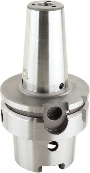 Lyndex - 5/8" Hole Diam, HSK63A Taper Shank Shrink Fit Tool Holder & Adapter - 3.74" Projection, 1.06" Nose Diam, Through Coolant - Exact Industrial Supply